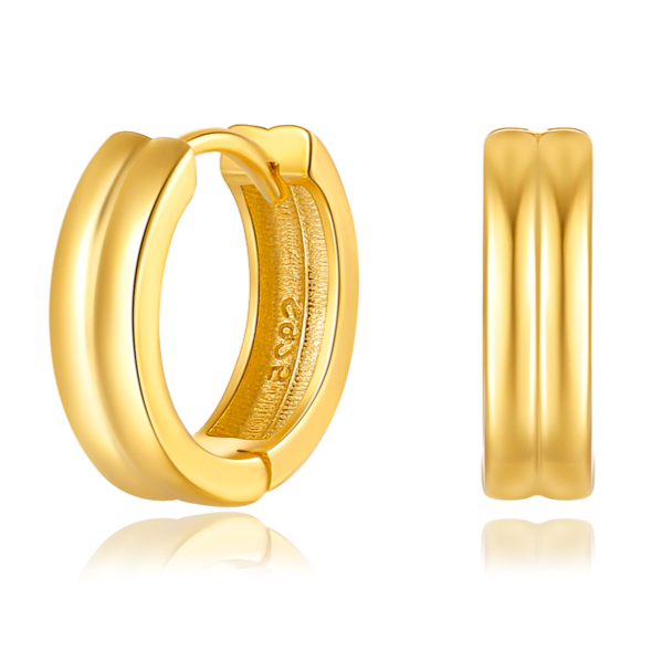 Aros Basic Doble Oro