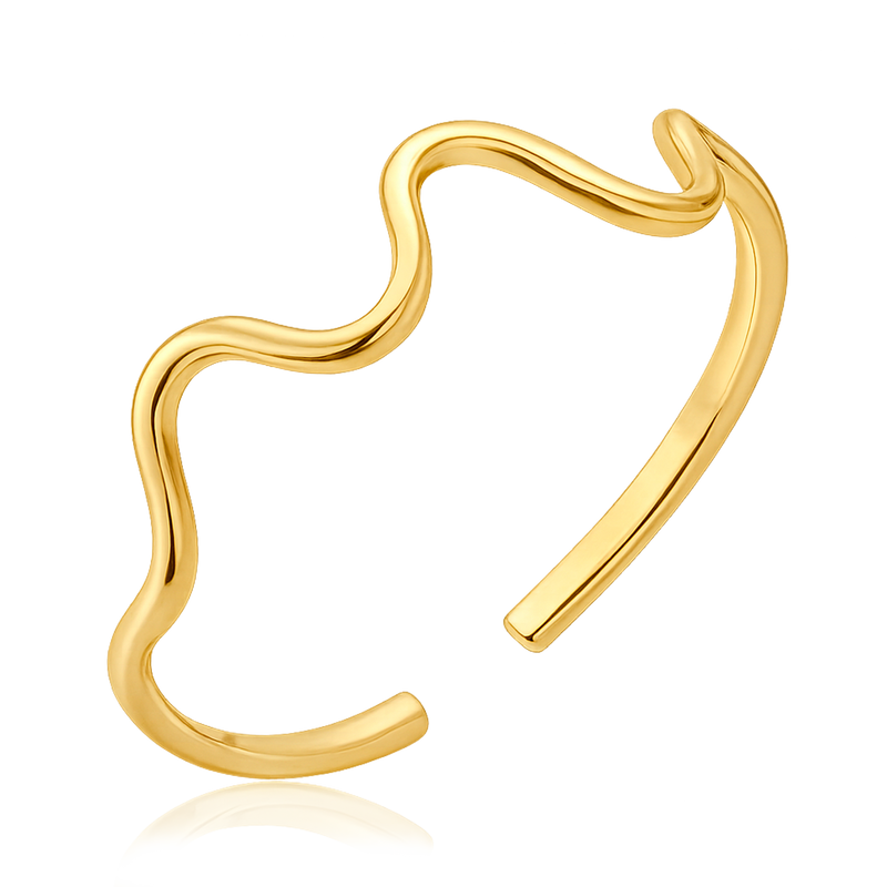 Anillo Ondas Oro