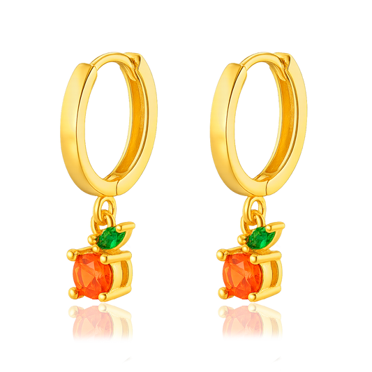 Aros Mandarina Oro