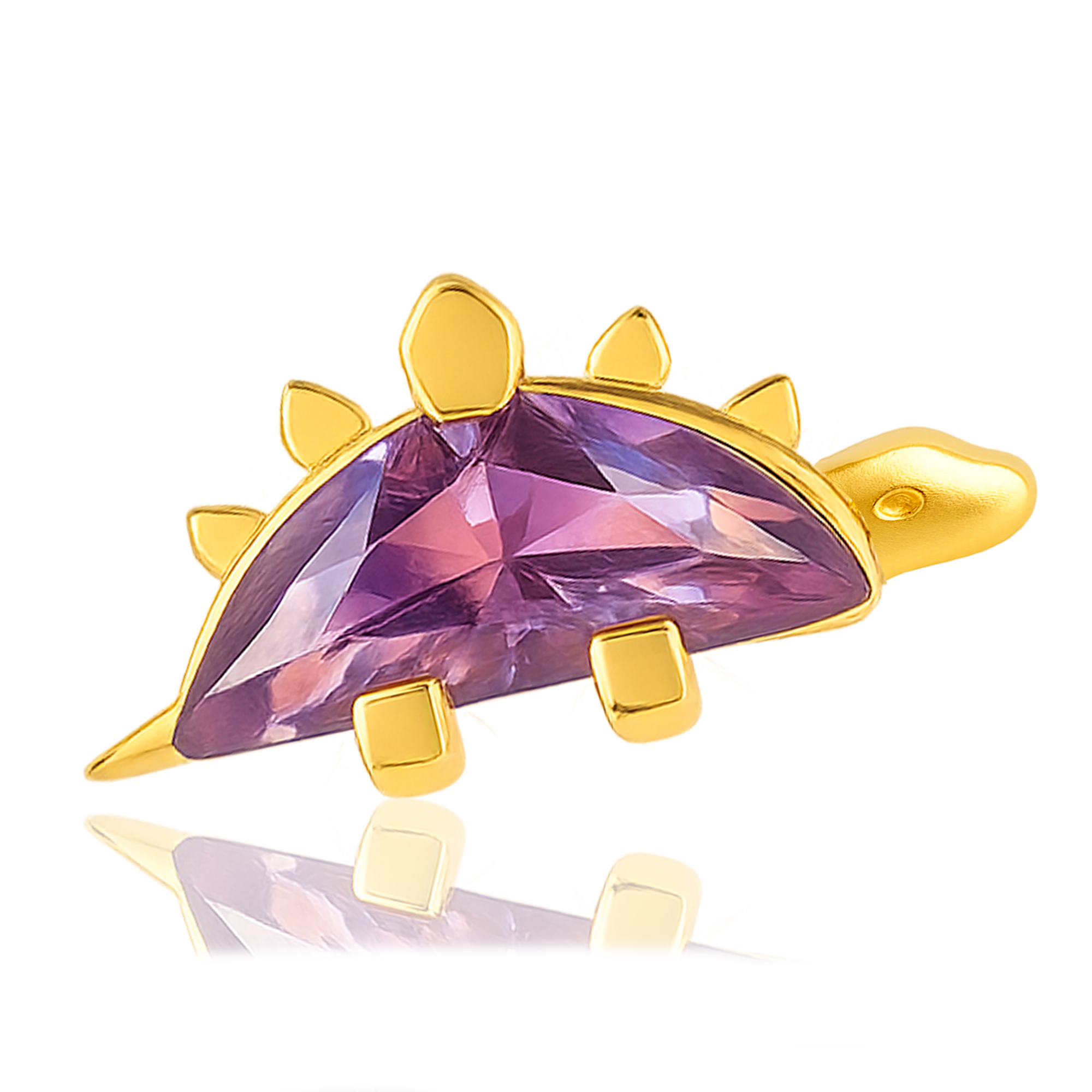 Pendiente Lilac Dino