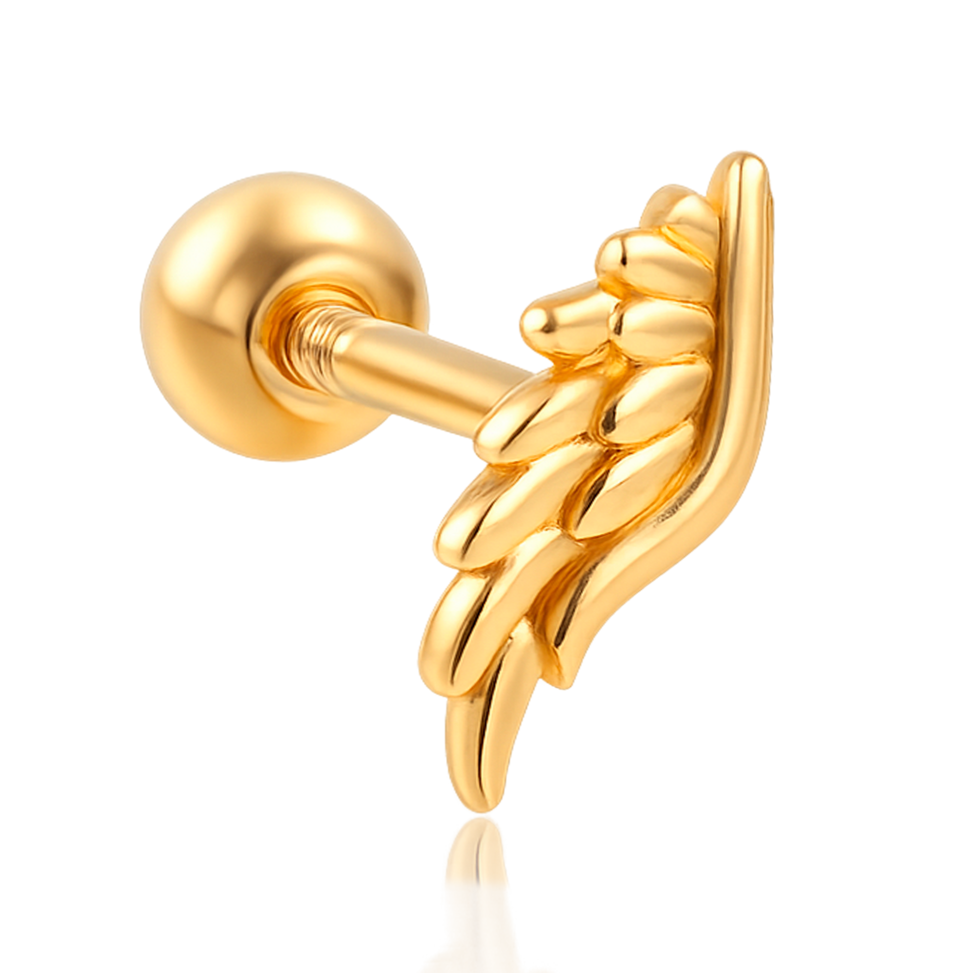 Pendiente Hermes Oro