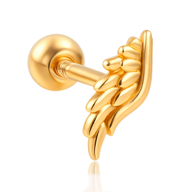 Pendiente Hermes Oro