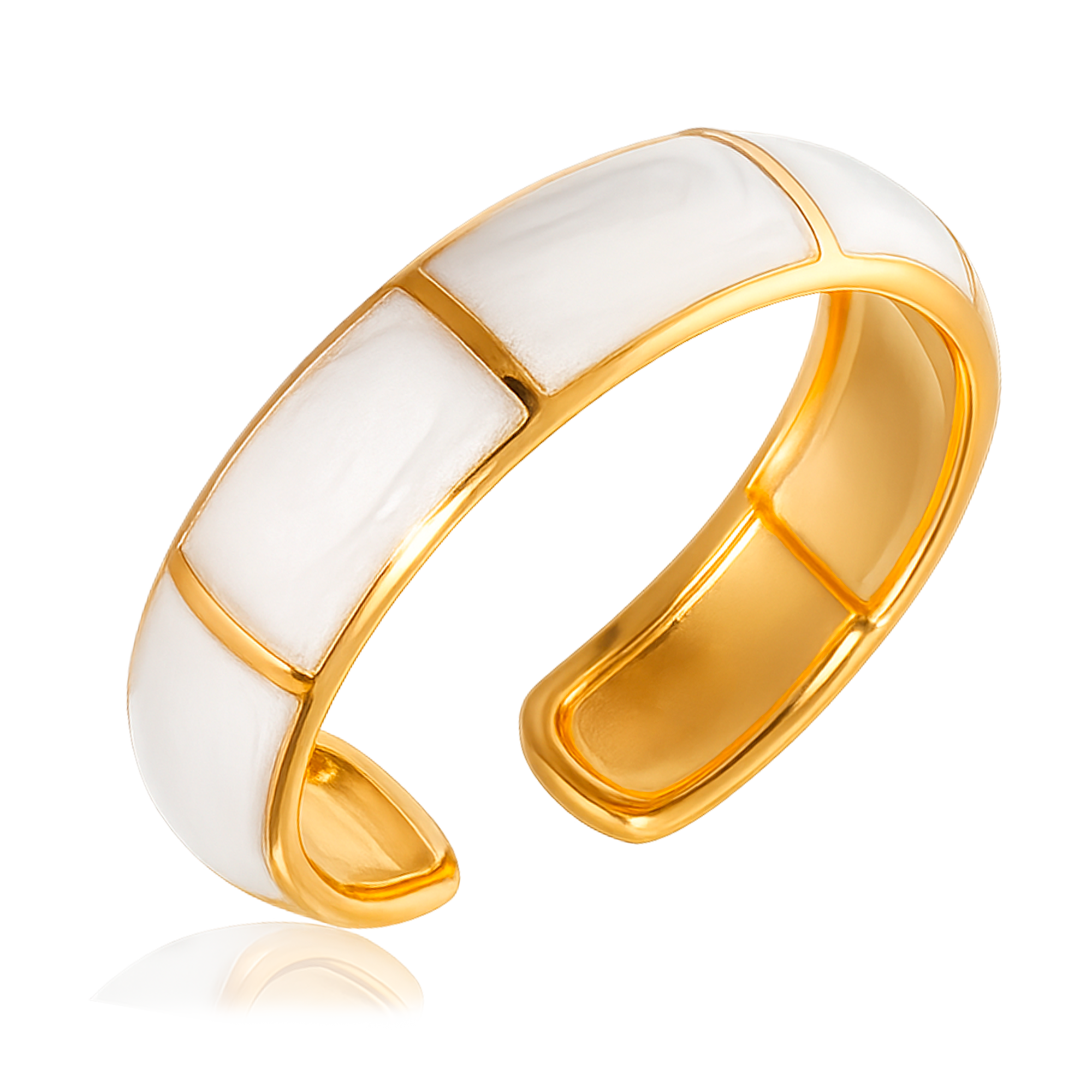 Anillo Neva Blanco Oro