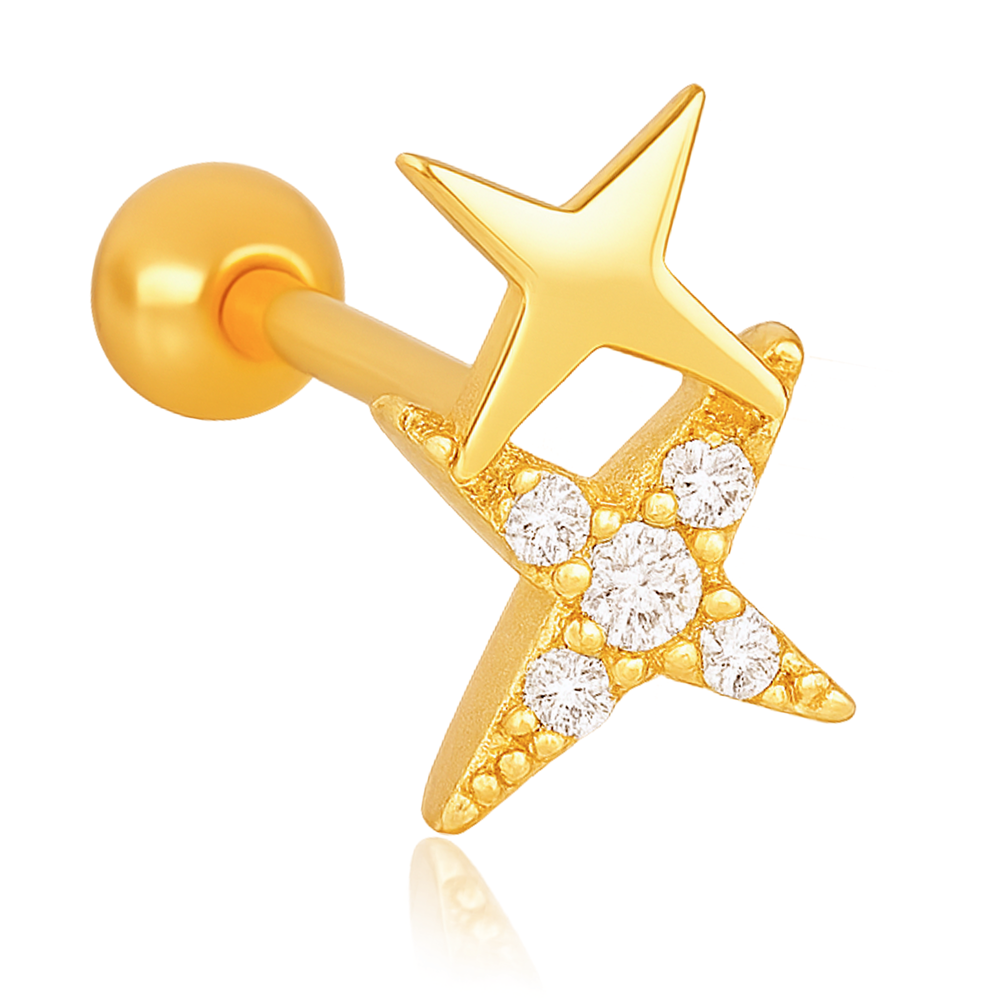 Pendiente Orión Oro