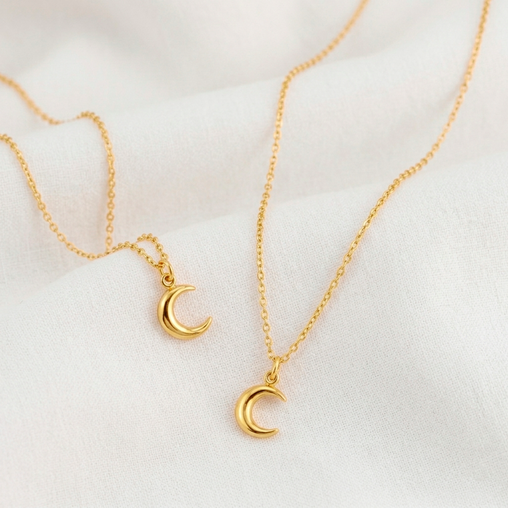 Collar Mini Luna Oro