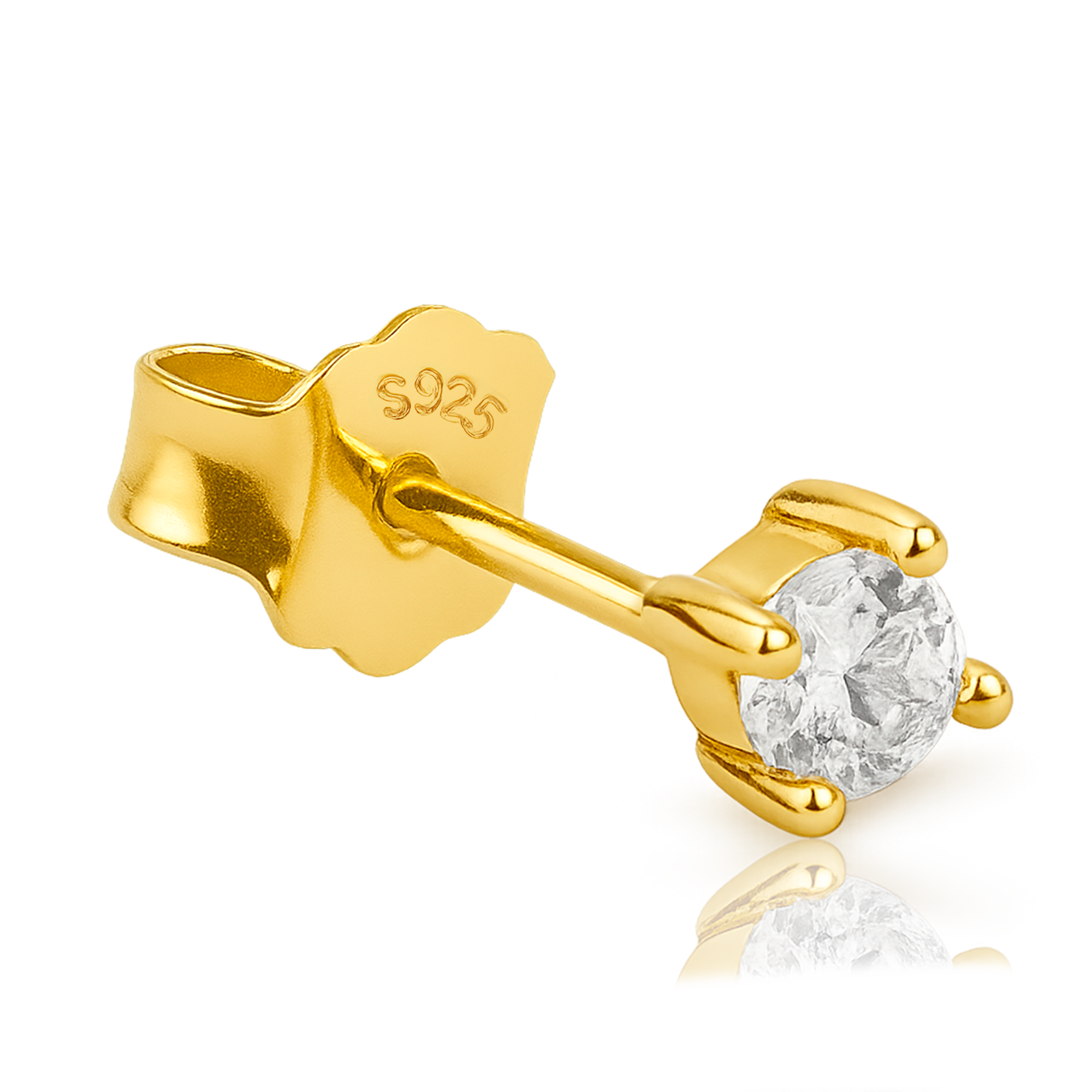 Pendiente Brillo Oro