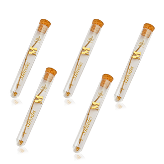 Pulsera Bolitas Inicial + Tubo de Ensayo Boda
