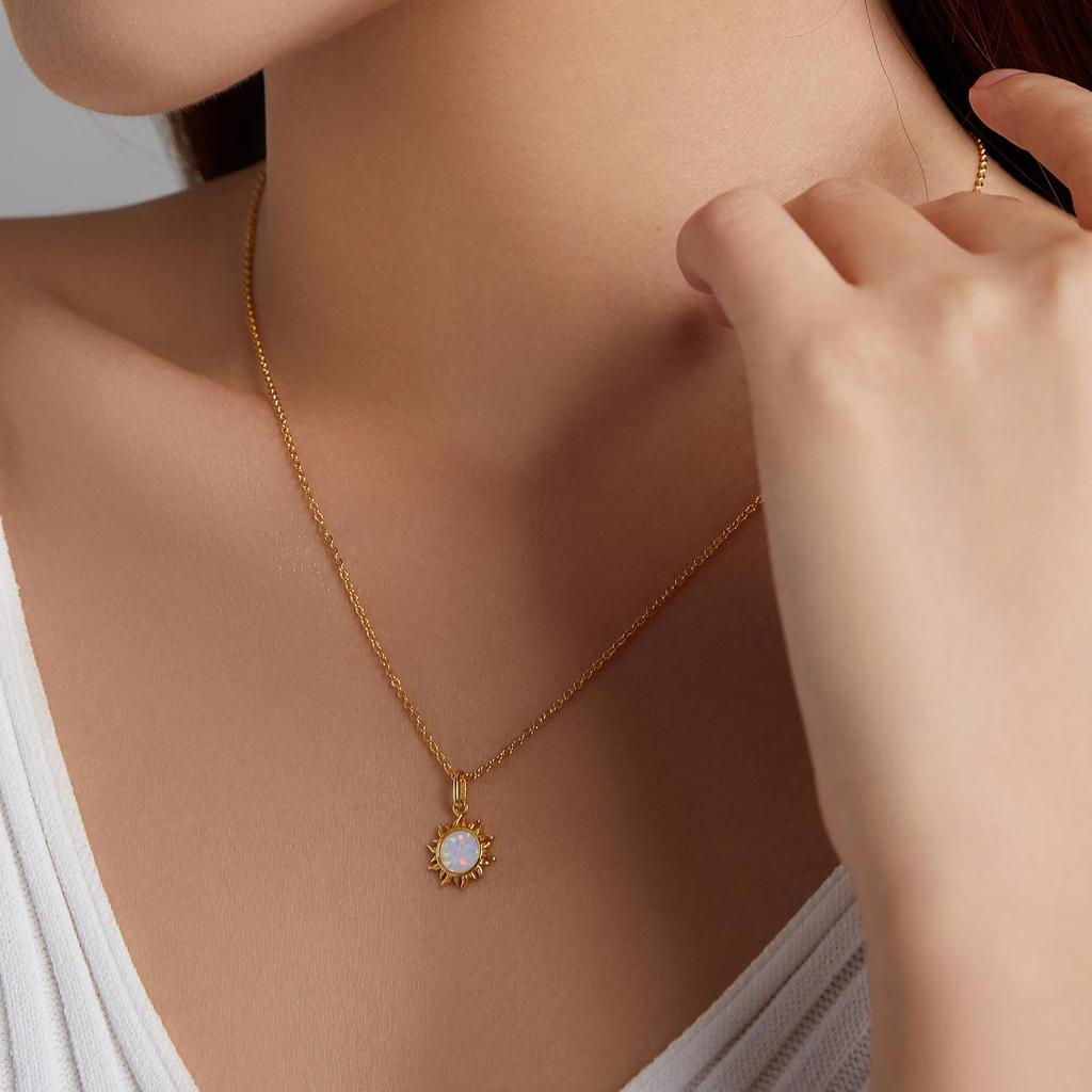 Collar Opal Sun Oro