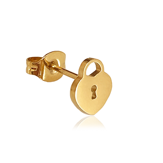 Pendiente Cerradura Oro