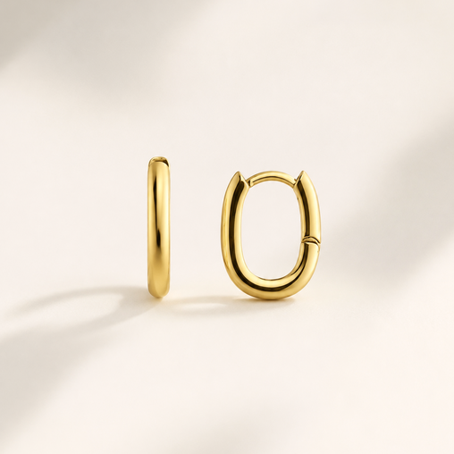 Aros Mini Oval Oro