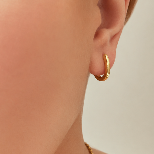 Aros Mini Oval Oro