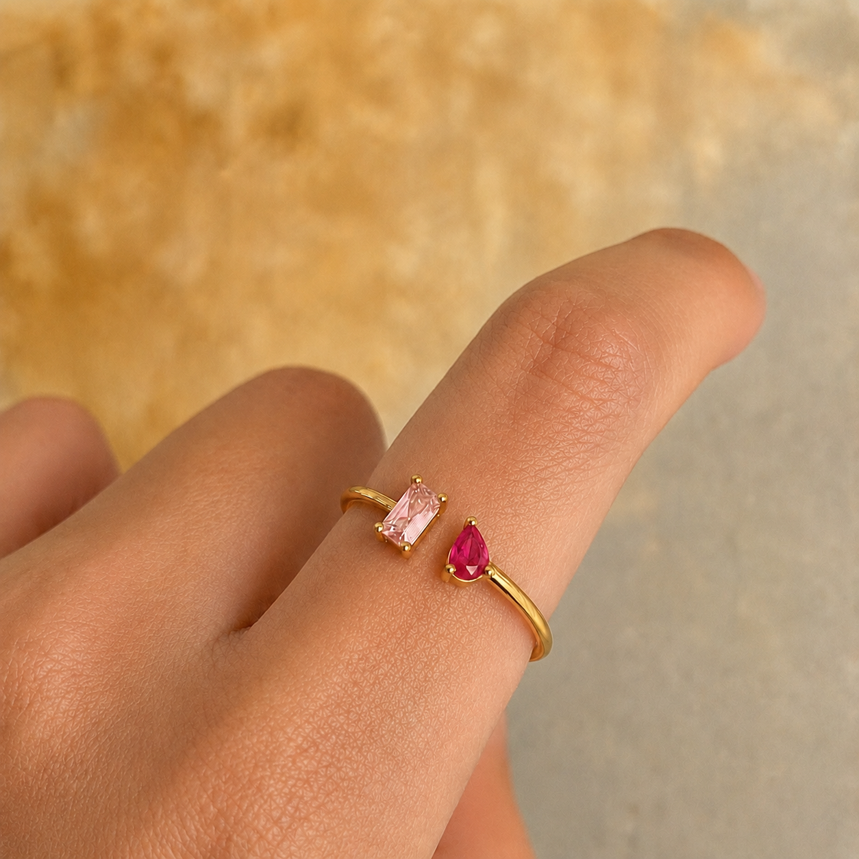 Anello White Fior d'Oro