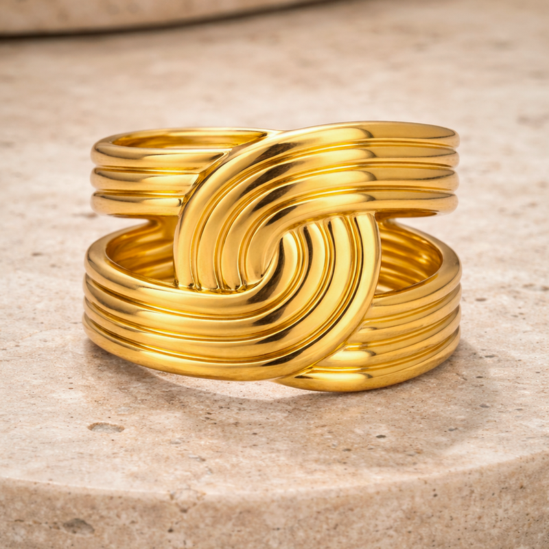 Anillo Dune Oro