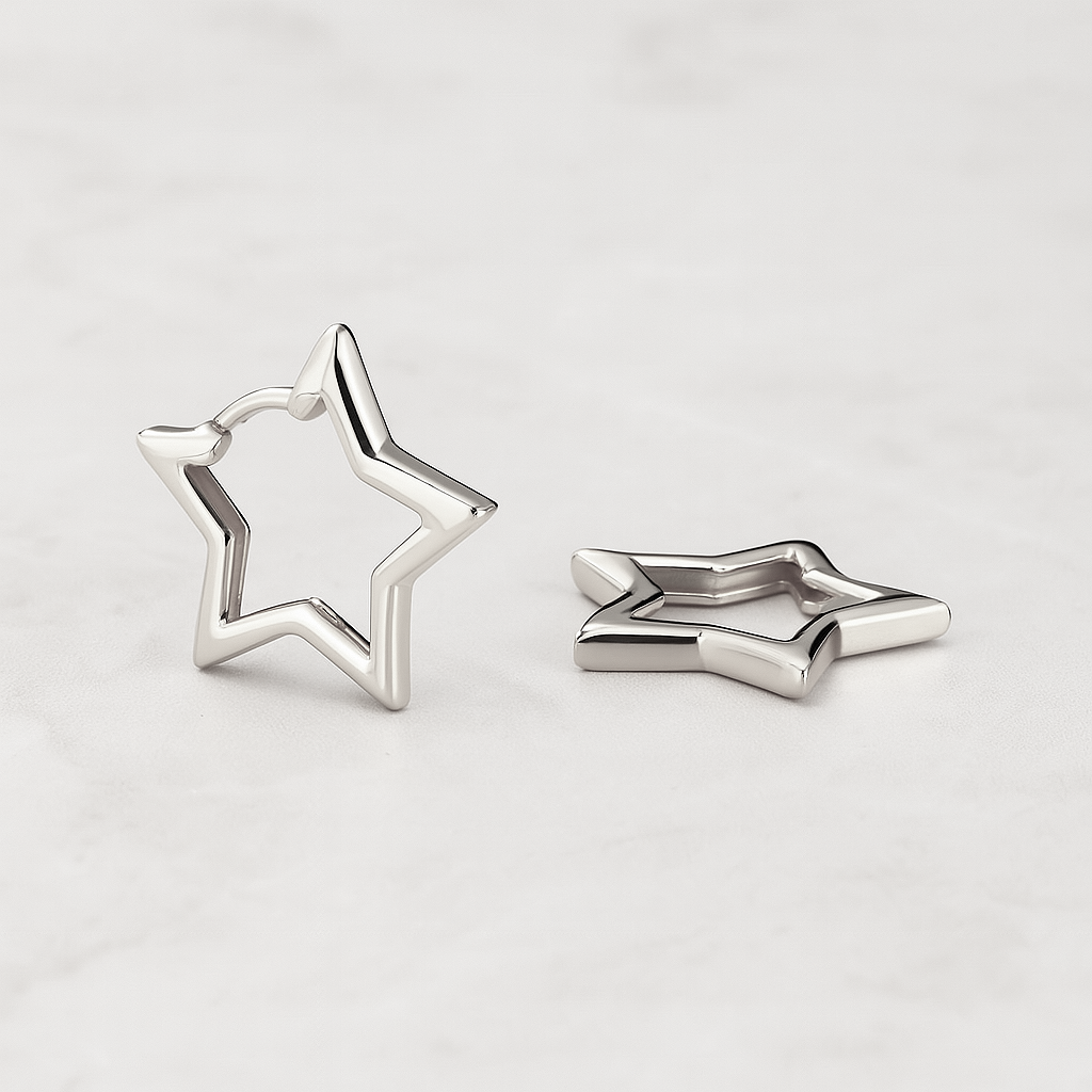 Aros Star Plata