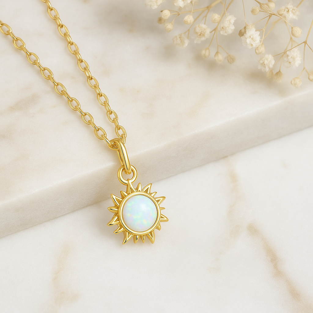 Collar Opal Sun Oro