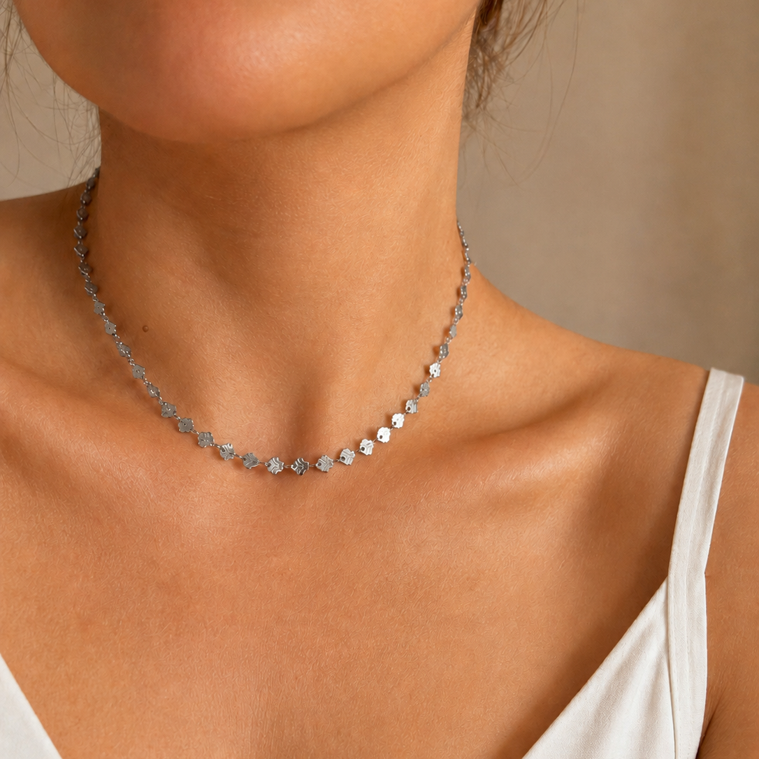 Choker Perline Mermaid Oro