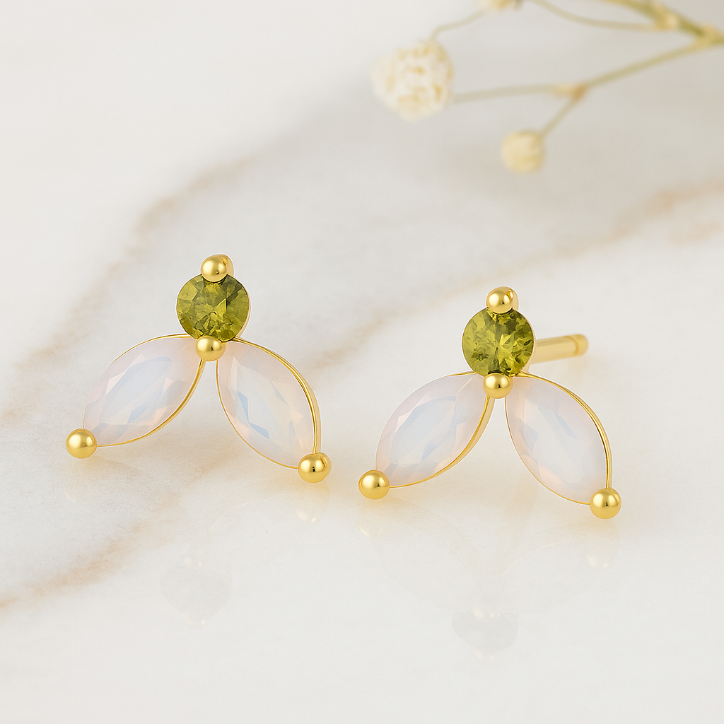 Pendientes Olive Nai Oro