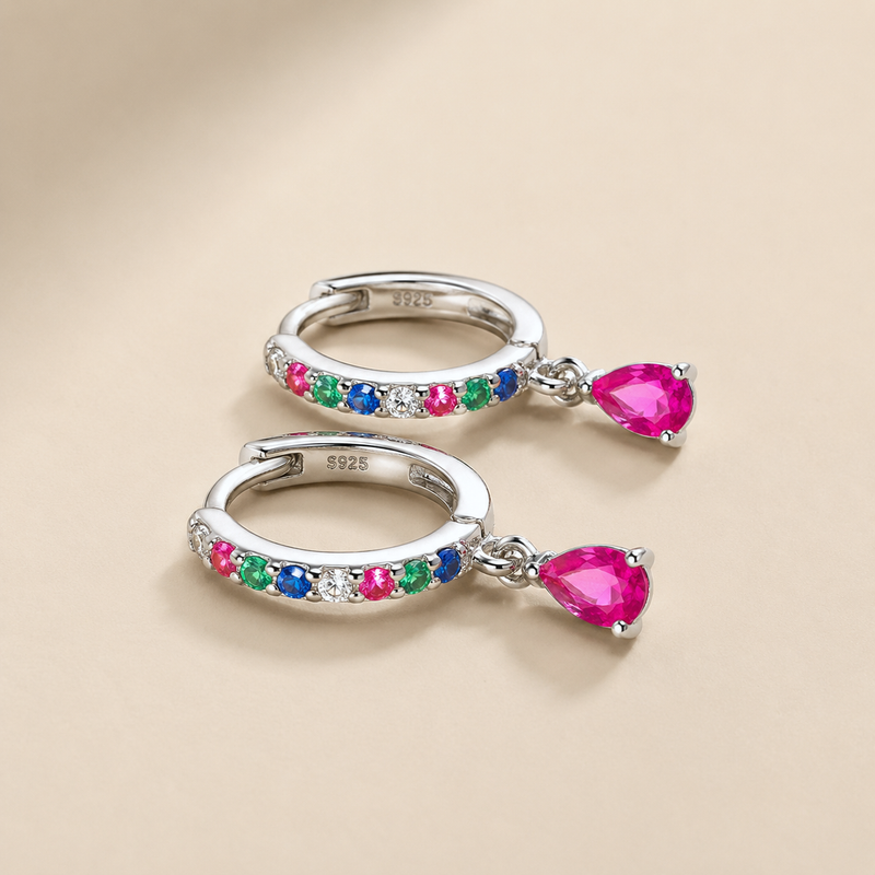 Orecchini Ayla Colorful Argento