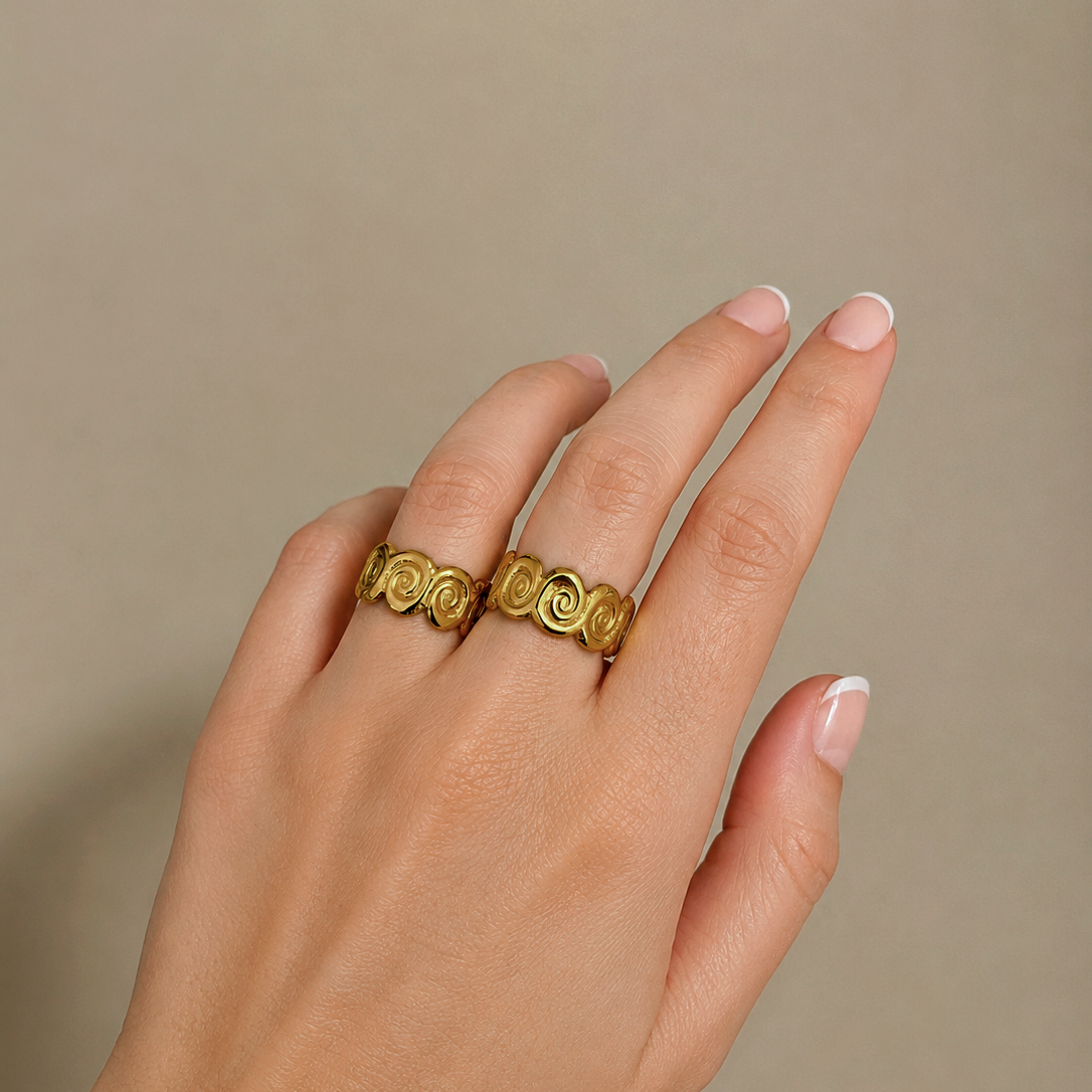 Anello Dune Oro