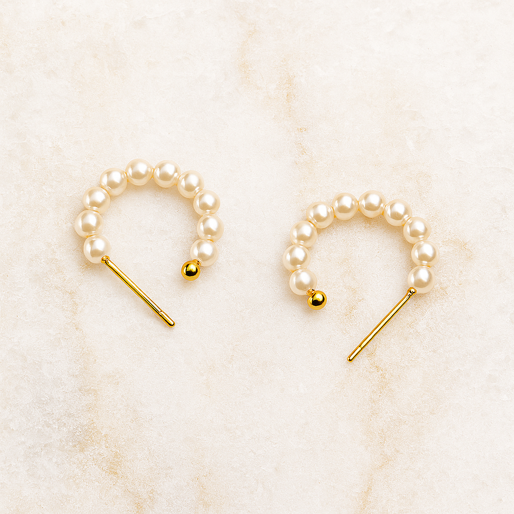 Aros Multi Perla Oro
