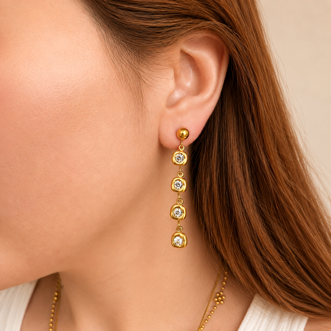 Big Curly Hoops 