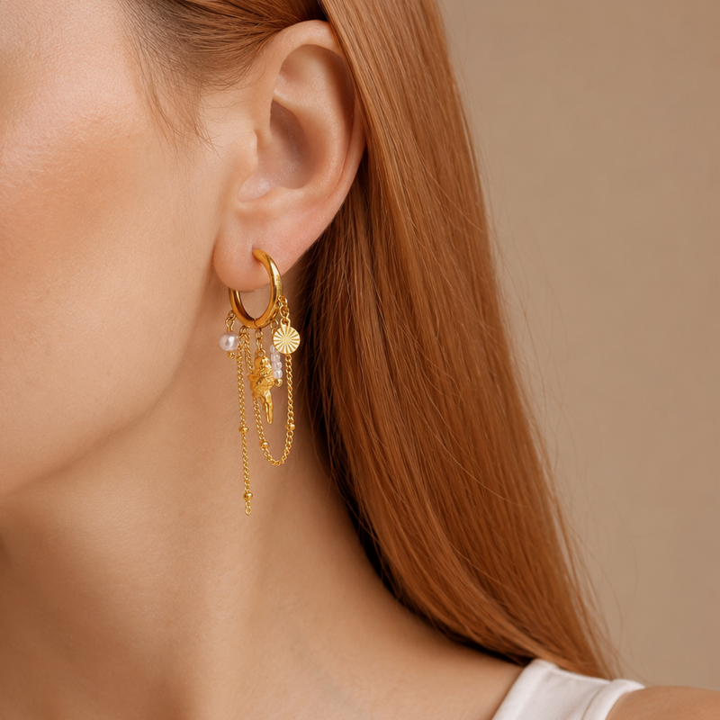Orecchini Medi Basic Argento