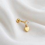 Pendiente Amour Oro