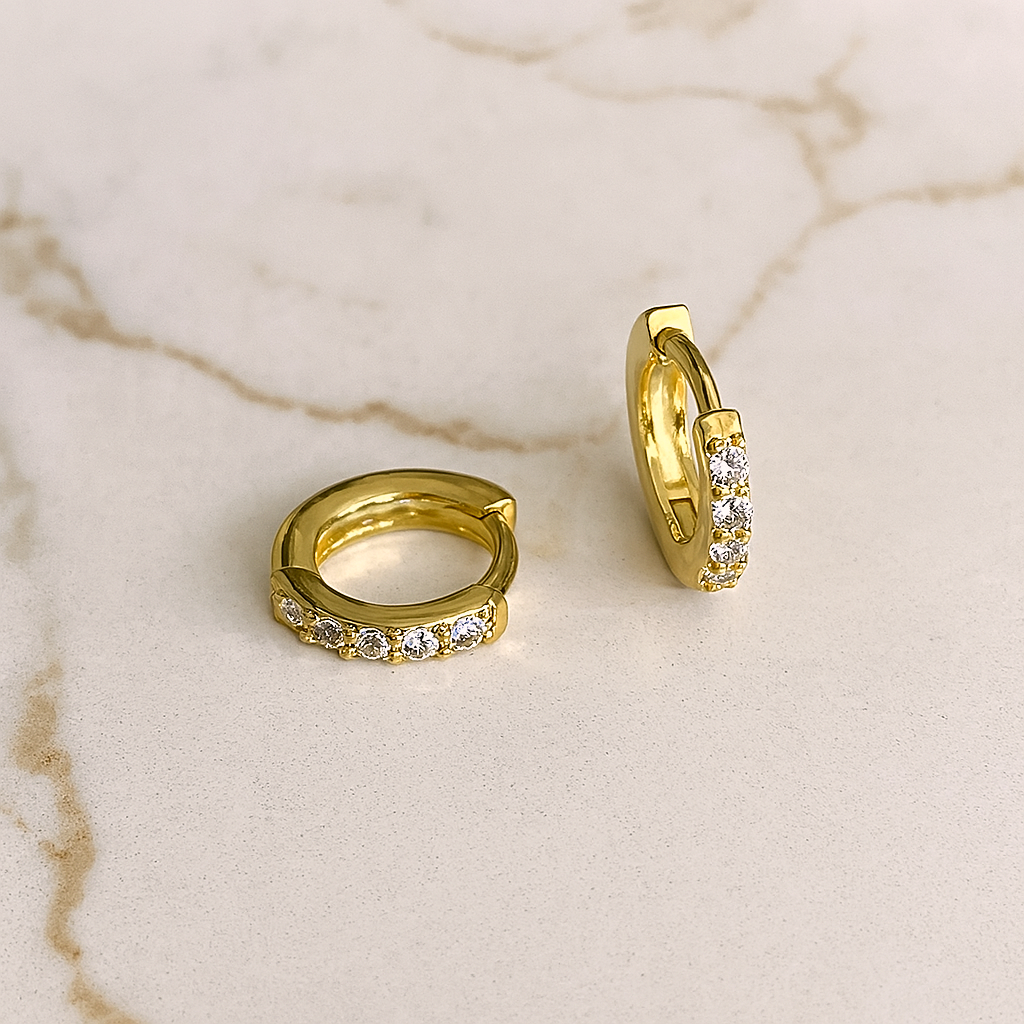 Aro Mini Blanco Oro - 6mm