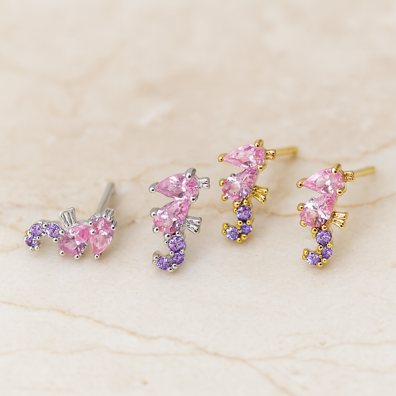 Pendiente Caballito de Mar Plata