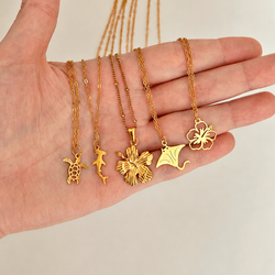 Gold Sun Necklace