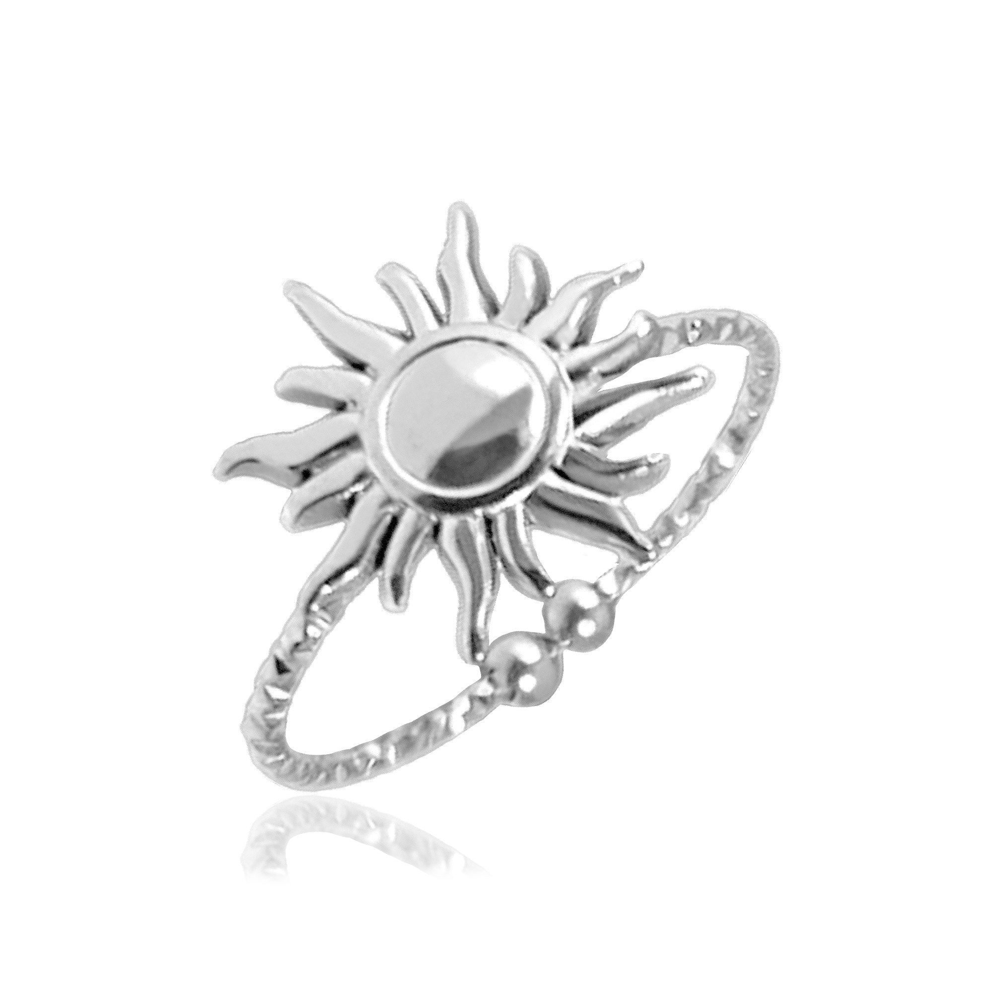 Anillo Mini Sun Plata