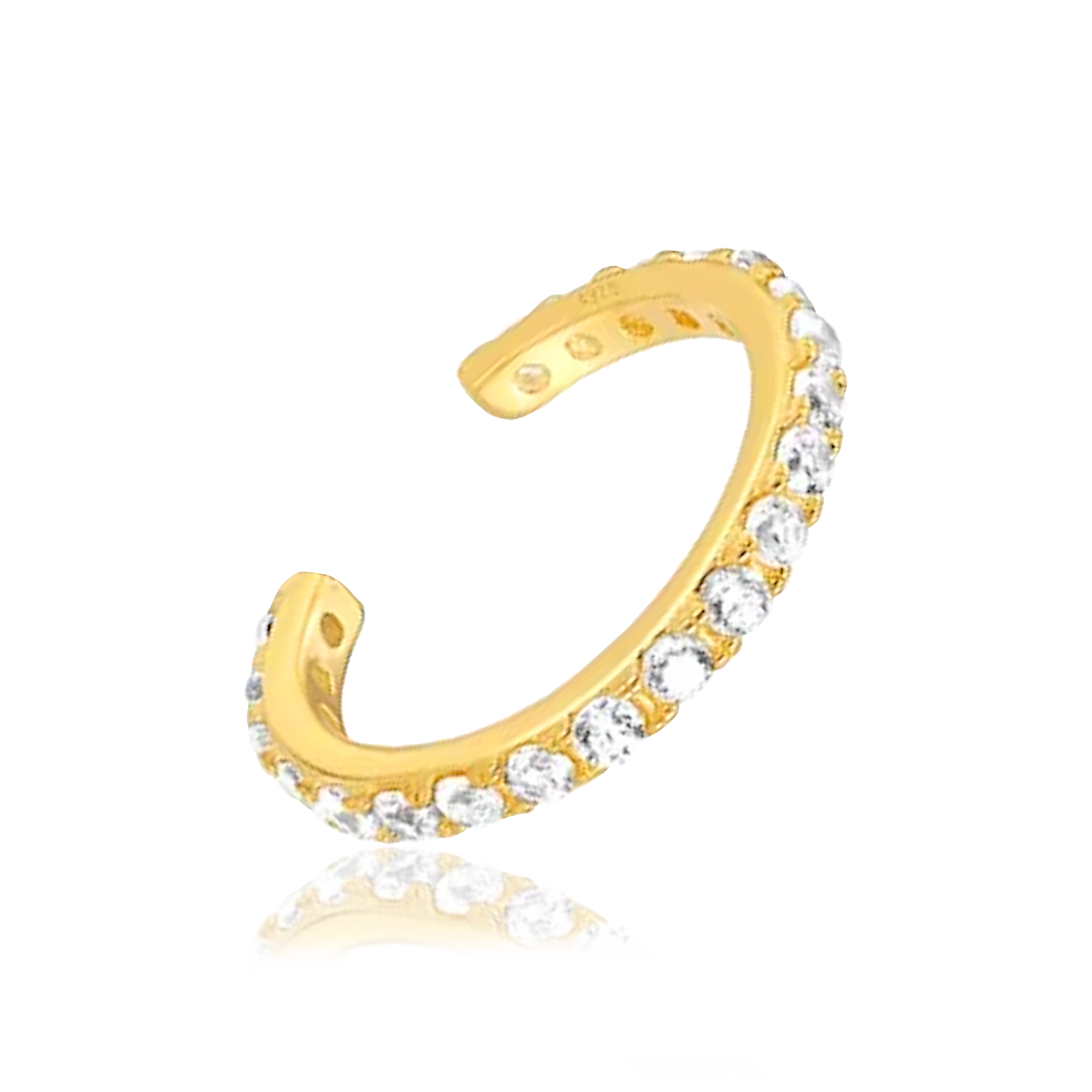 Ear Cuff Shiny Basic Oro