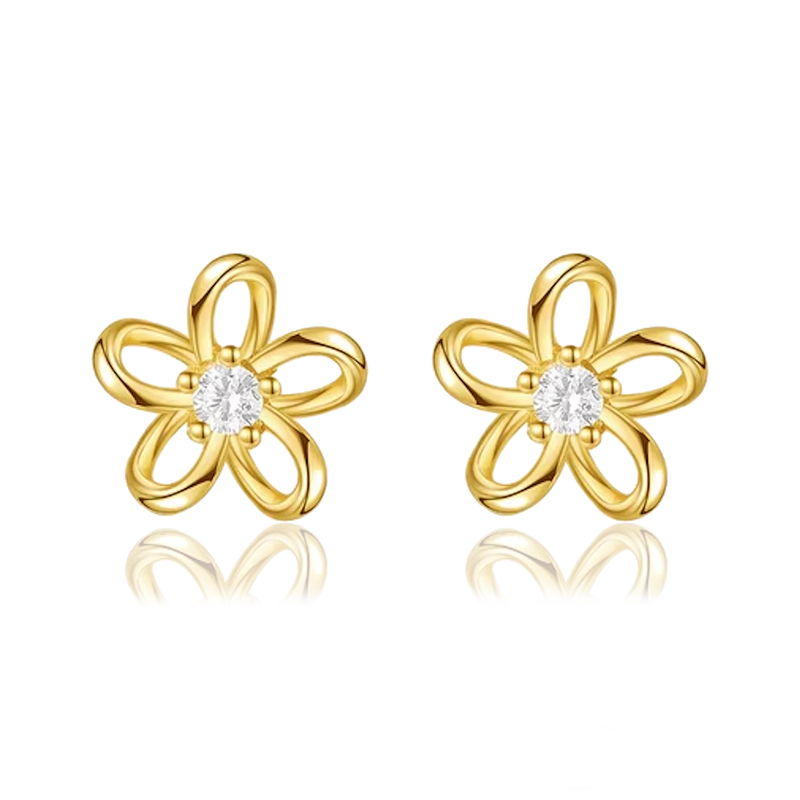 Pendientes Petalia Oro