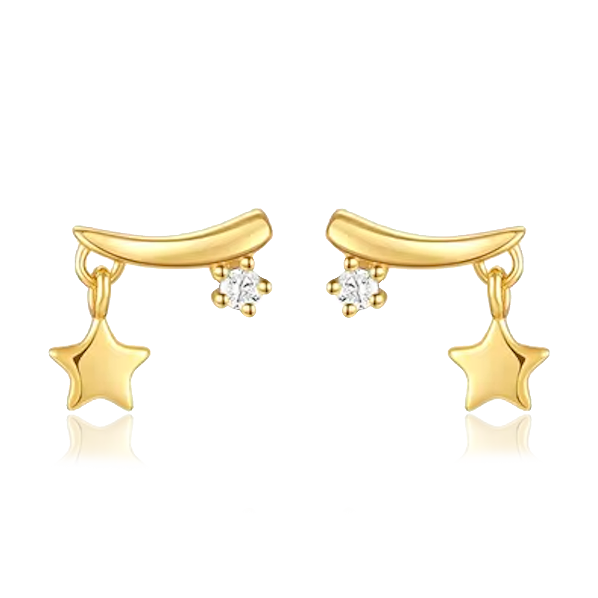 Pendientes Liora Star Oro