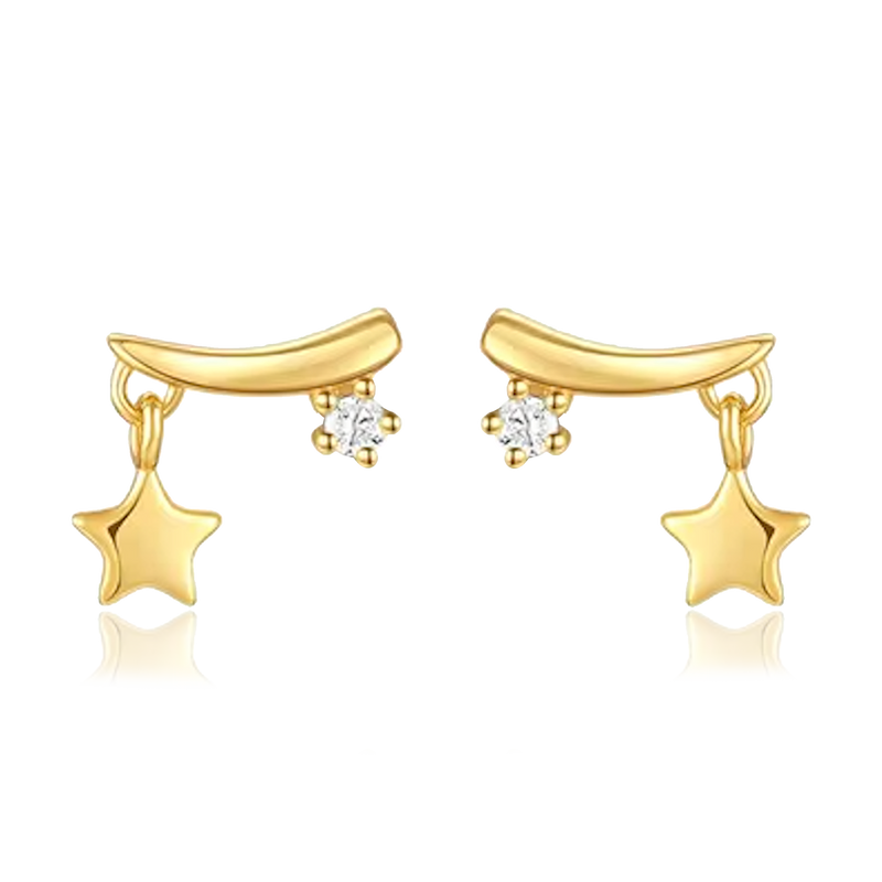 Pendientes Liora Star Oro
