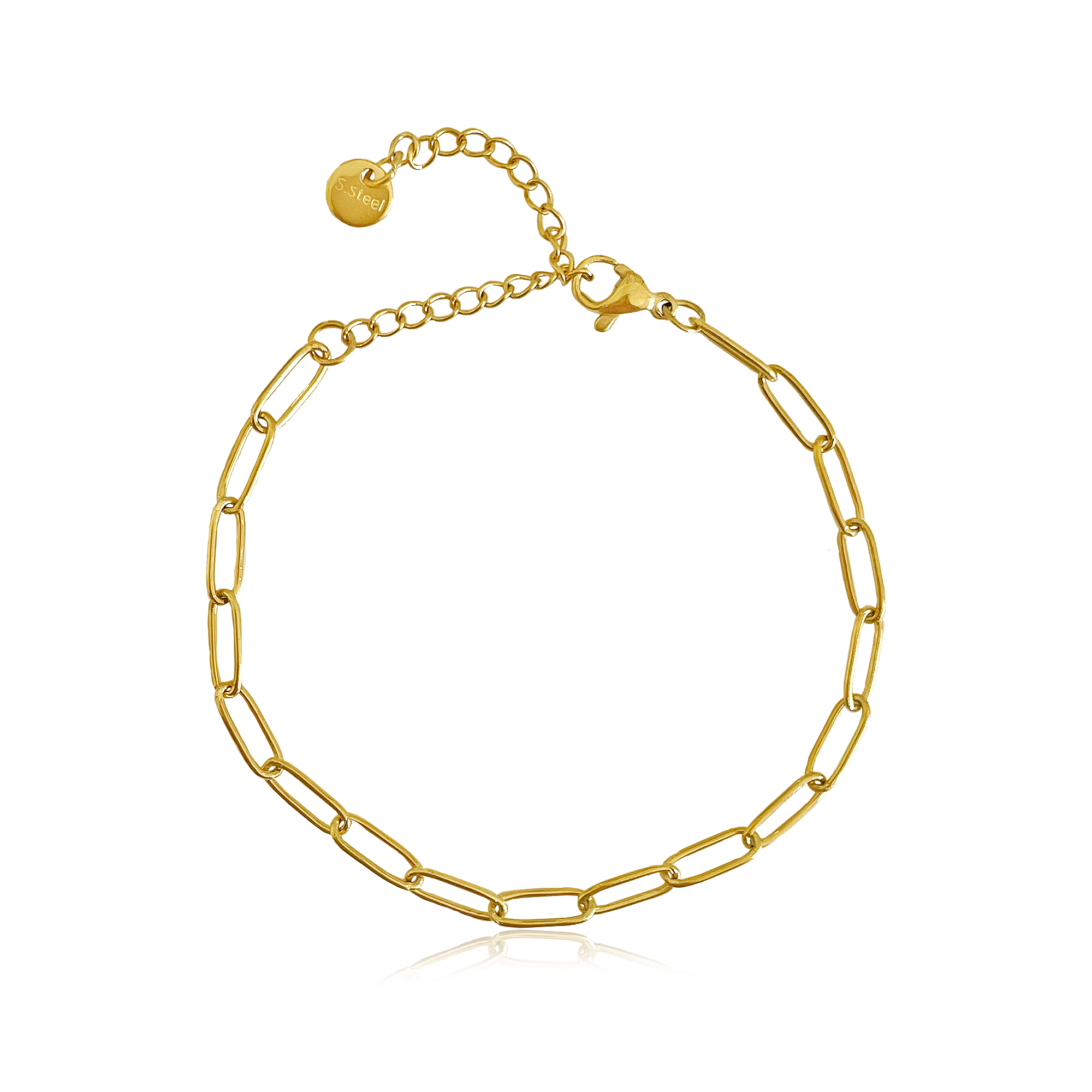 Pulsera Eslabones Oro