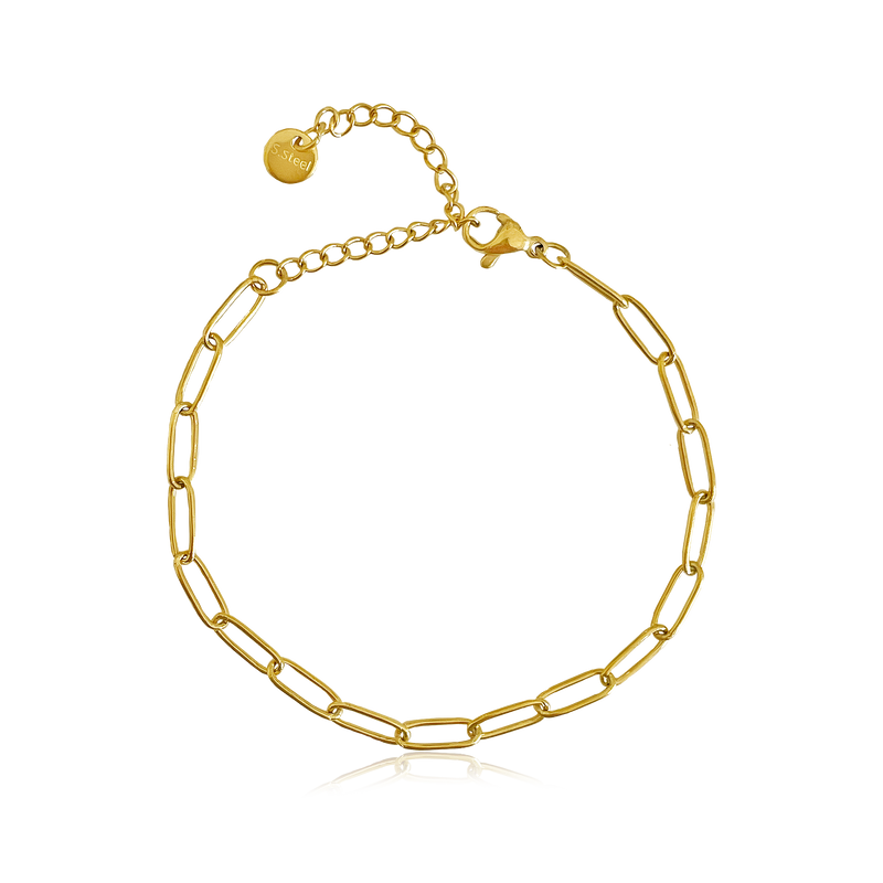 Bracciale a maglie in oro