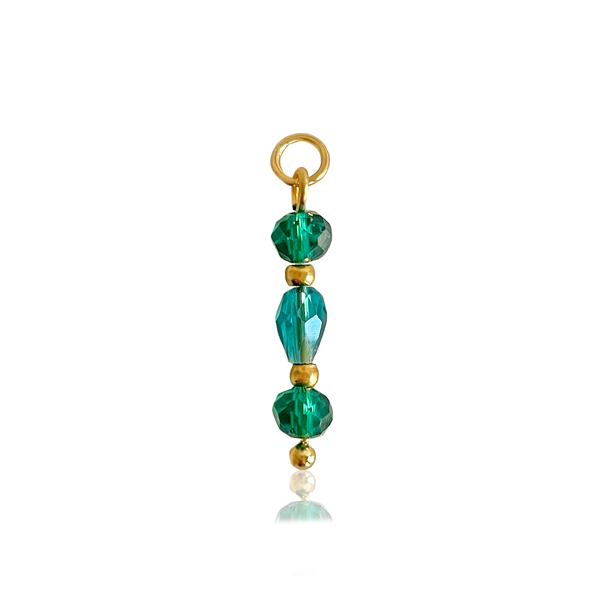 Charm Hannia Verde Oro
