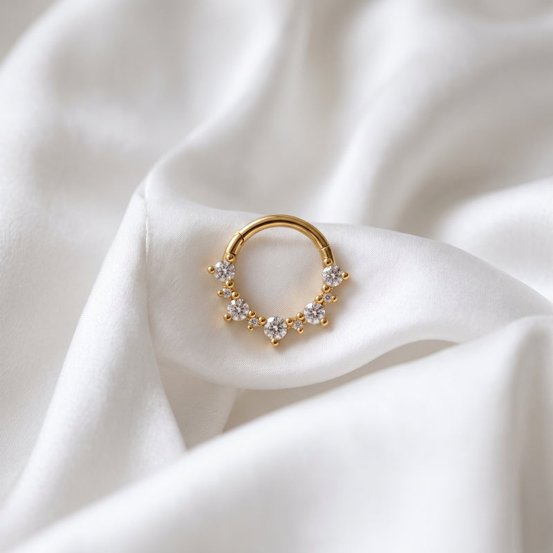 Anello Mini Foglie Oro