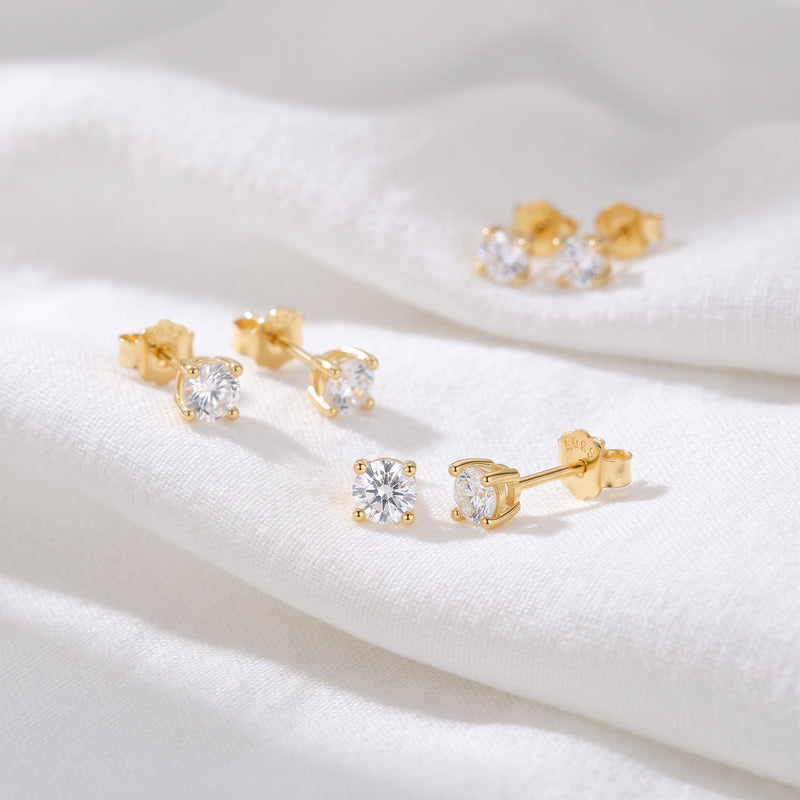 Pendientes Brigitte Oro