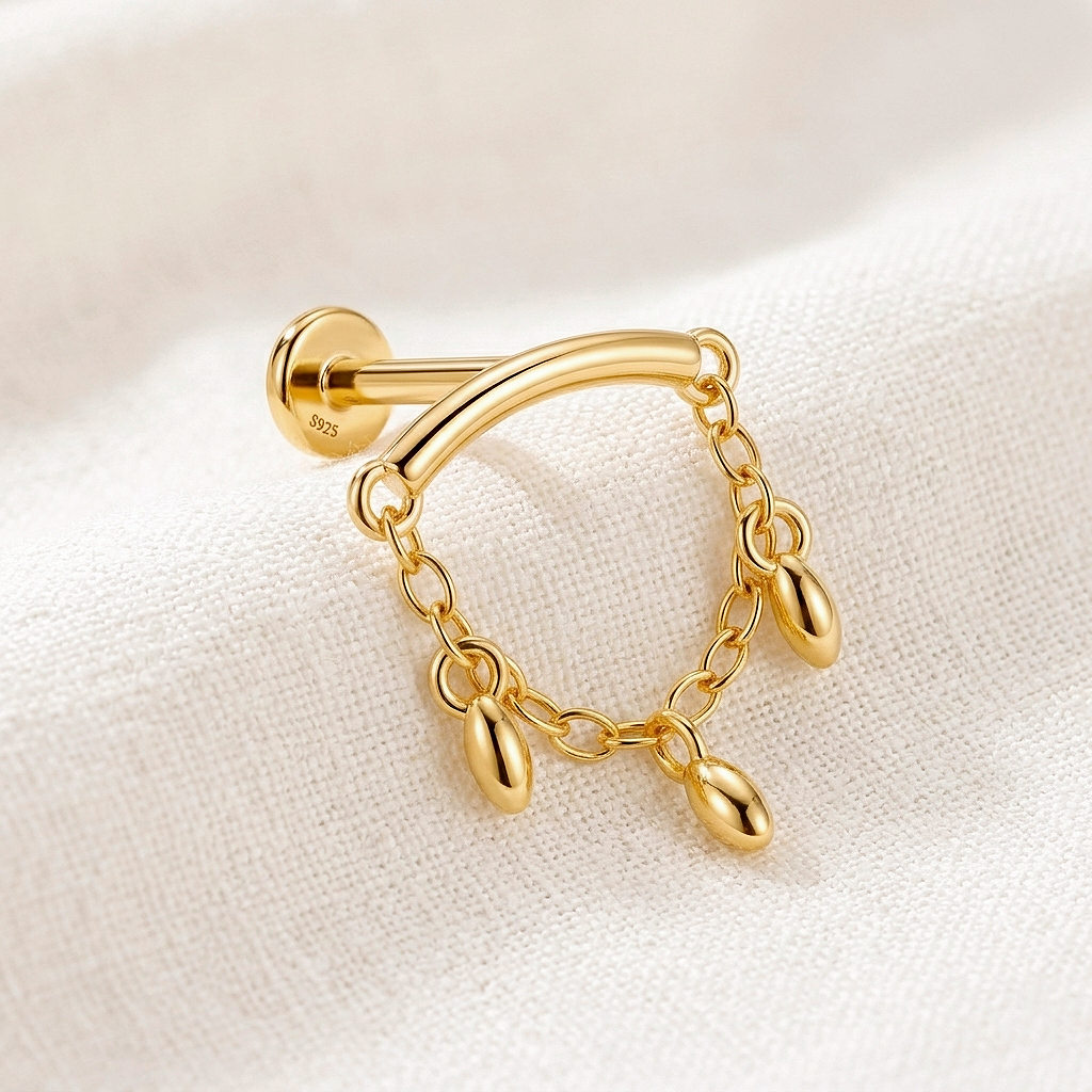 Pendiente Brina Drop Oro