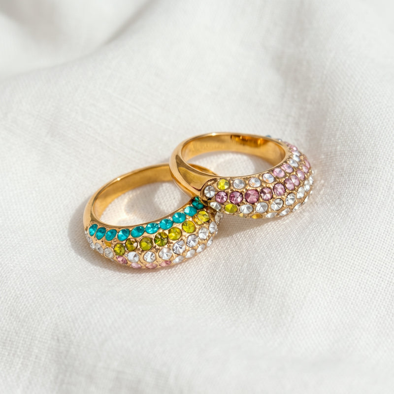 Anillo Nébula Oro