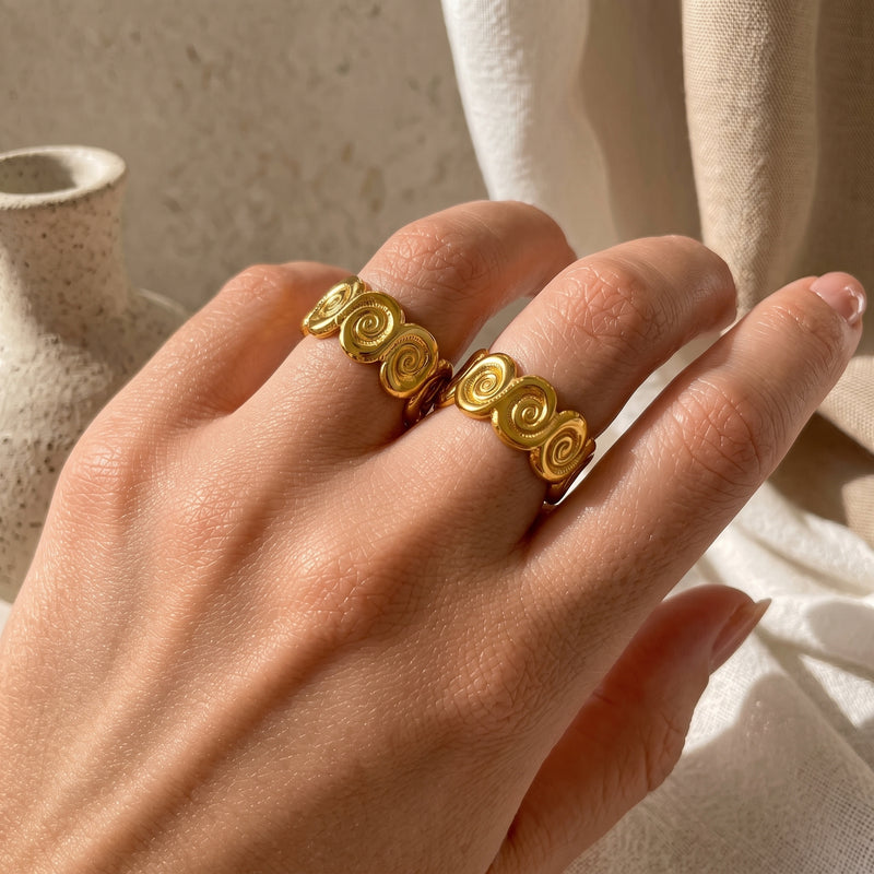 Anello Dune Oro