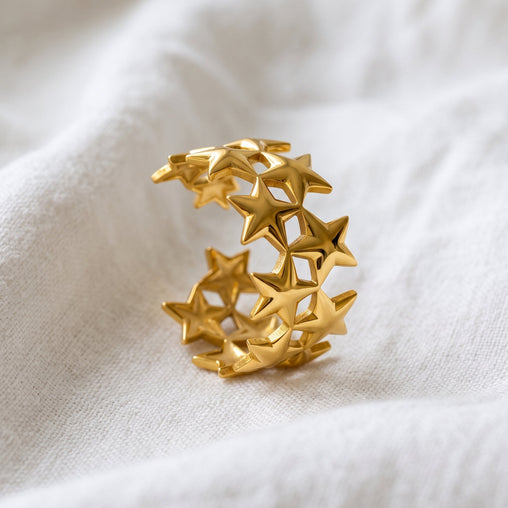 Anillo Stars Oro
