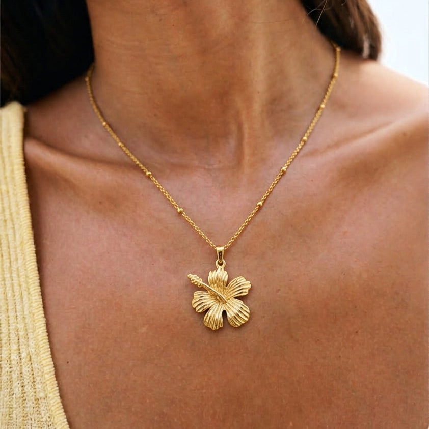 Gold Sun Necklace
