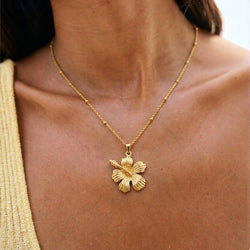 Gold Sun Necklace