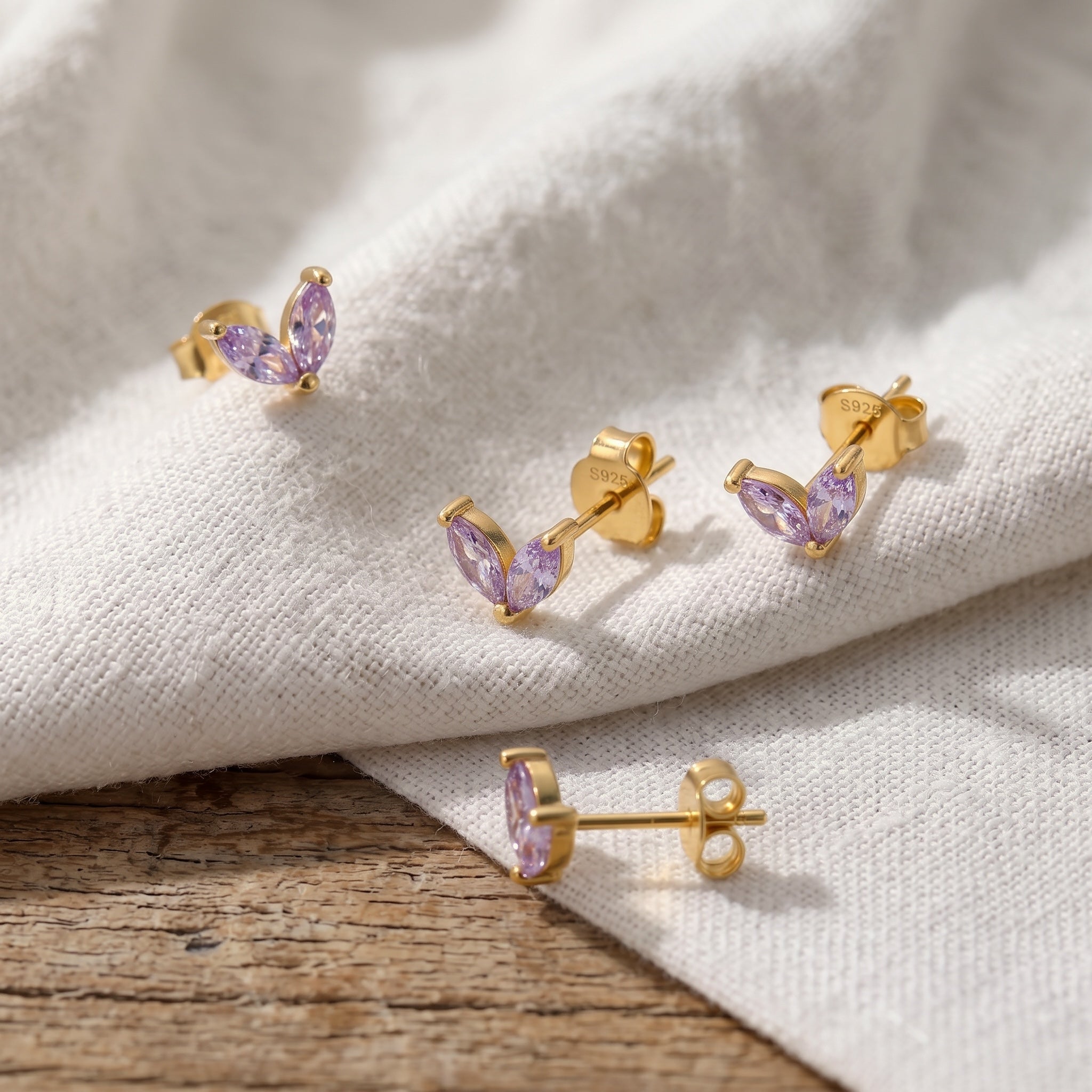Gold Opal Stella Earring