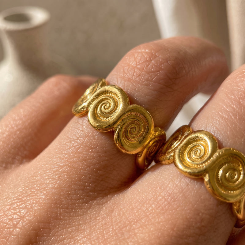 Anello Dune Oro
