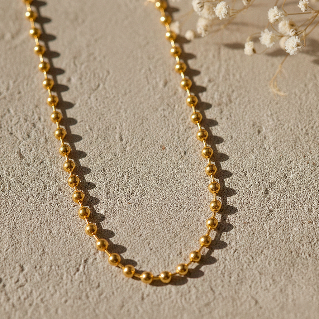 Collar Dots Oro