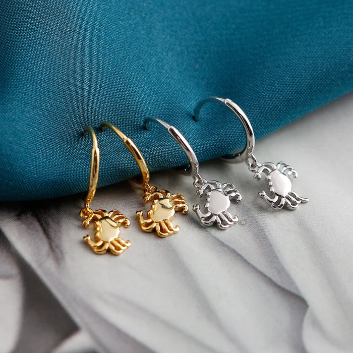 Aros Cangrejo Plata